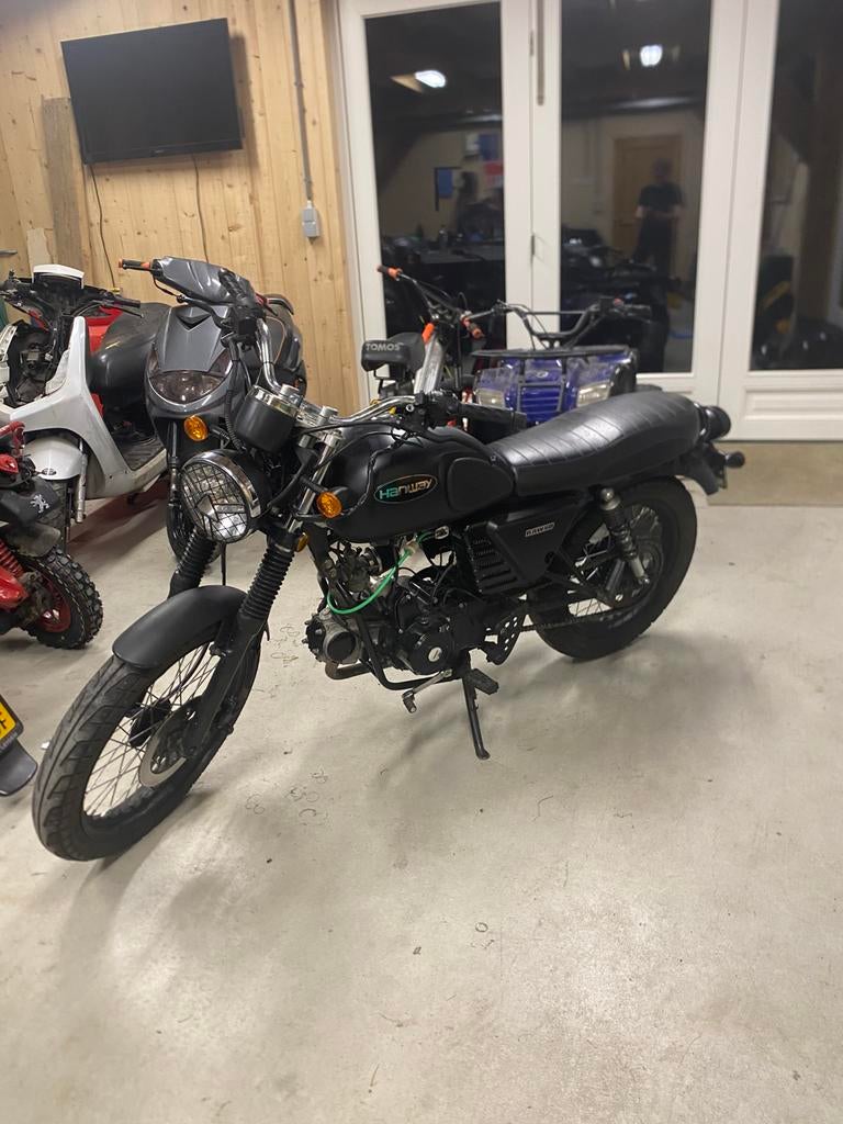 Hanway raw 50 (70 cc), Fietsen en Brommers, Brommers | Overige merken, Ophalen, Maximaal 45 km/u, 70 cc, Hanway Raw 50