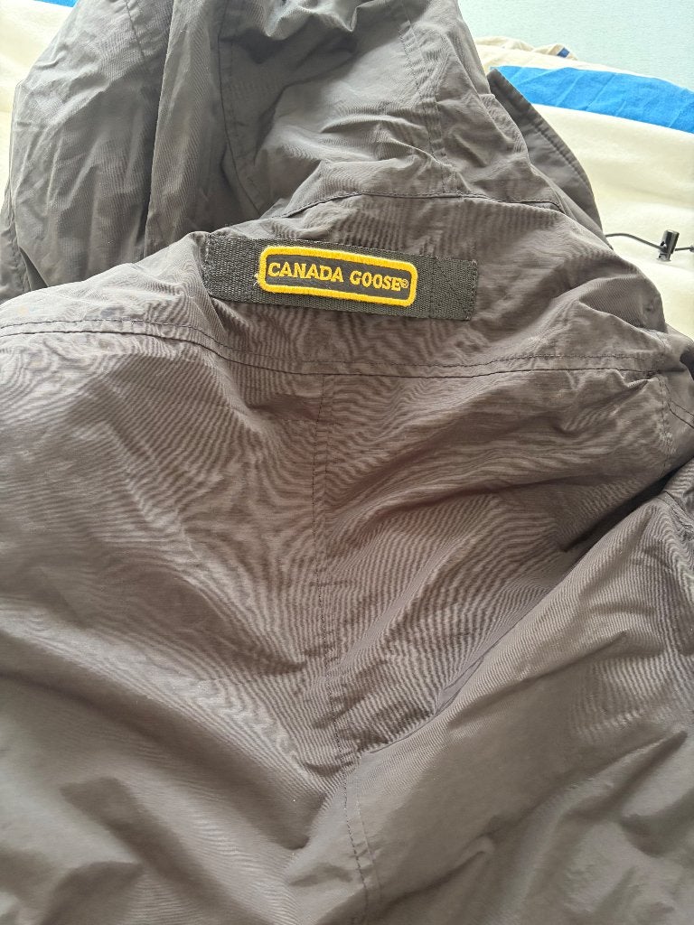 Winter jas Canada Goose maat S/M, Ophalen, Zwart, Nieuw, Stone Island