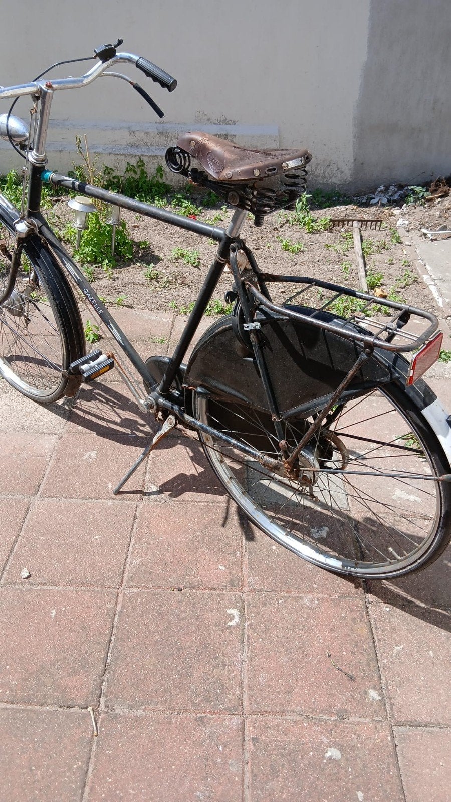 Gazelle fiets opa fiets met Stangetjes Remmen, Ophalen of Verzenden