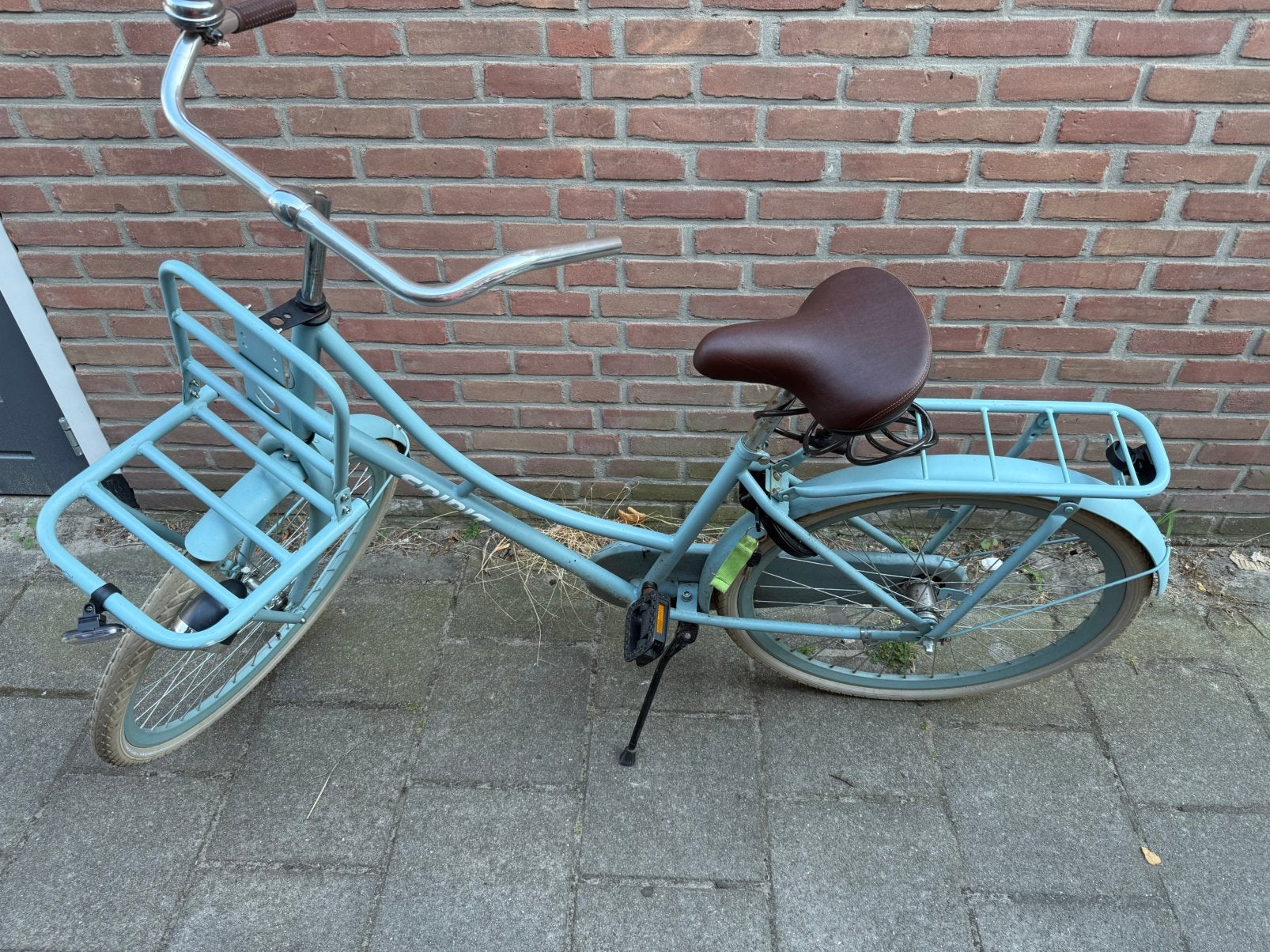 Spirit Omafiets / Transportfiets Mintgroen – 26 inch, Ophalen, Zo goed als nieuw, 26 inch of meer