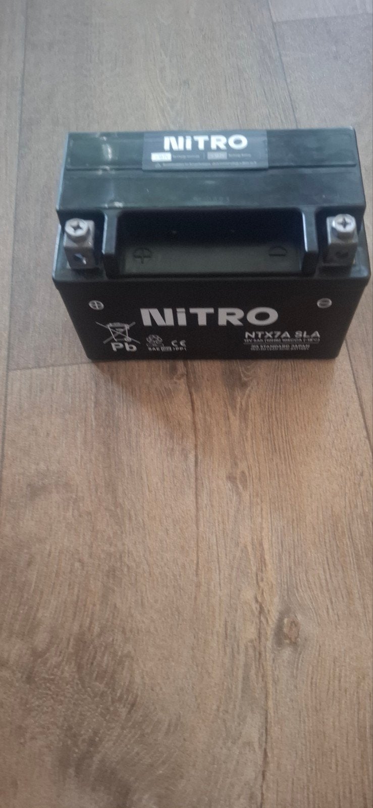 Nitro NTX7A SLA 12V 6Ah  Accu, Ophalen of Verzenden, Nieuw