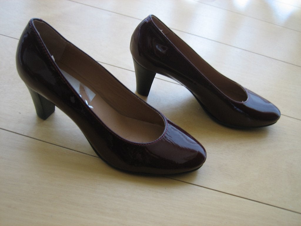Zeer exclusieve bordeaux lakleren pumps JHAY 36-37 snazzeys, Nieuw, Ophalen of Verzenden, Rood, Pumps