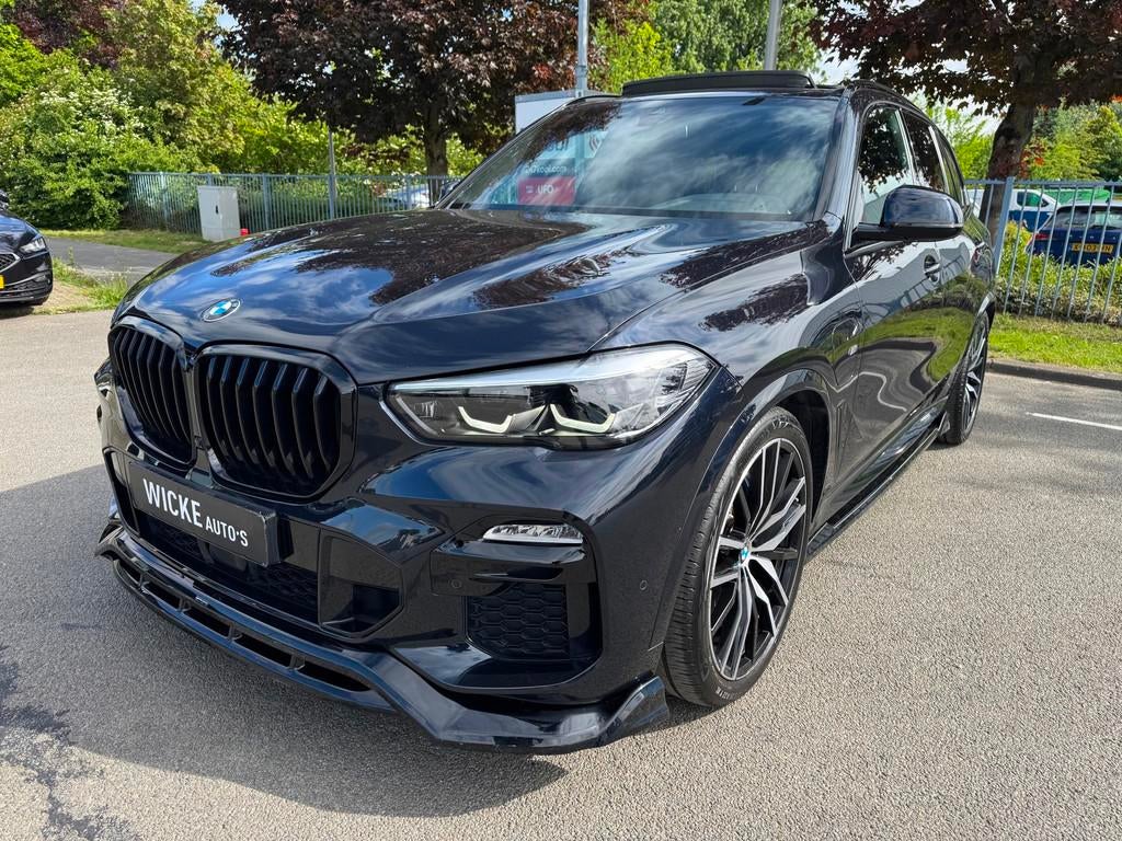 BMW X5 XDrive45e High Executive Panorama Leder Led Camera St, Automaat, Gebruikt, 394 pk, Zwart