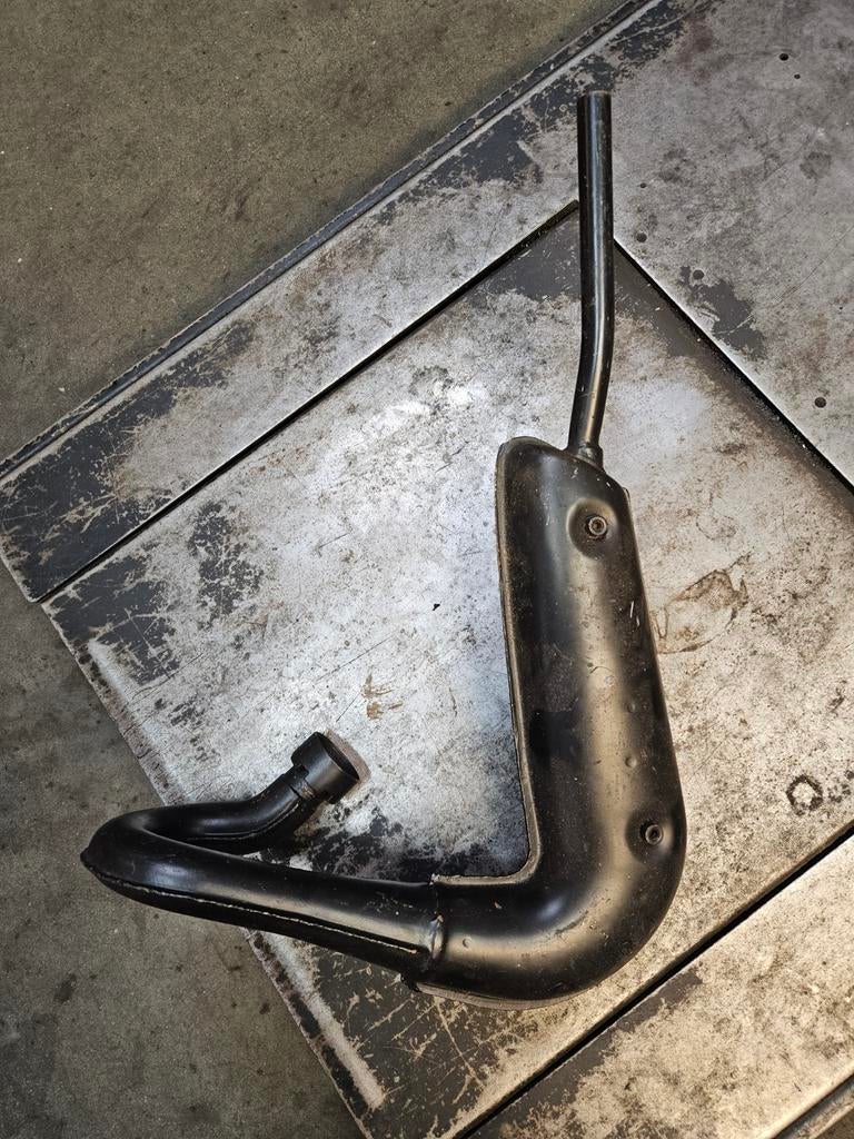 Yamaha dt 50 uitlaatbocht origineel., Ophalen of Verzenden, Zo goed als nieuw, Uitlaat, Yamaha dt 50