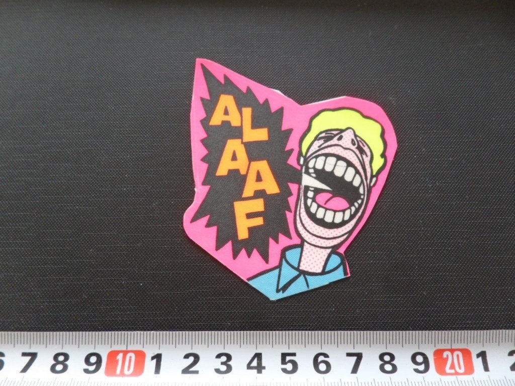 sticker vinyl strip roepen ALAAF carnaval, Ophalen, Zo goed als nieuw