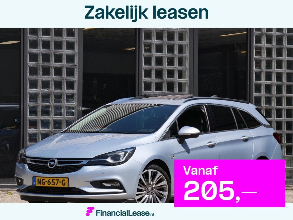 Opel Astra ST 1.4T INNOVATION/ SCHUIFDAK/ TREKHAAK/ BLIS/ CA, Voorwielaandrijving, Stof, Gebruikt, 4 cilinders