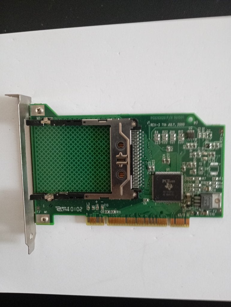 Avaya/Lucent PCIC1CR20 PCI-PCMCIA Host Bus Adapter Card, Ophalen of Verzenden, Gebruikt