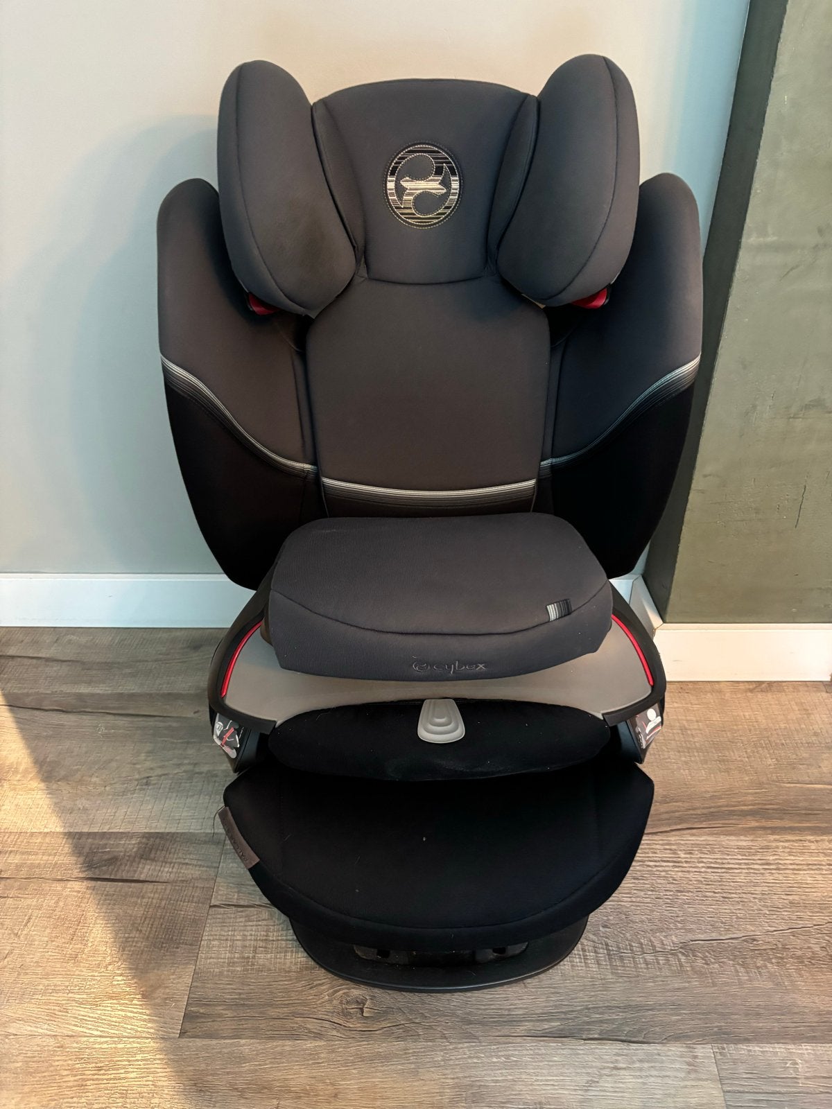 Cybex Pallas S-Fix autostoel, Autogordel of Isofix, Verstelbare rugleuning, Zo goed als nieuw, 9 t/m 36 kg