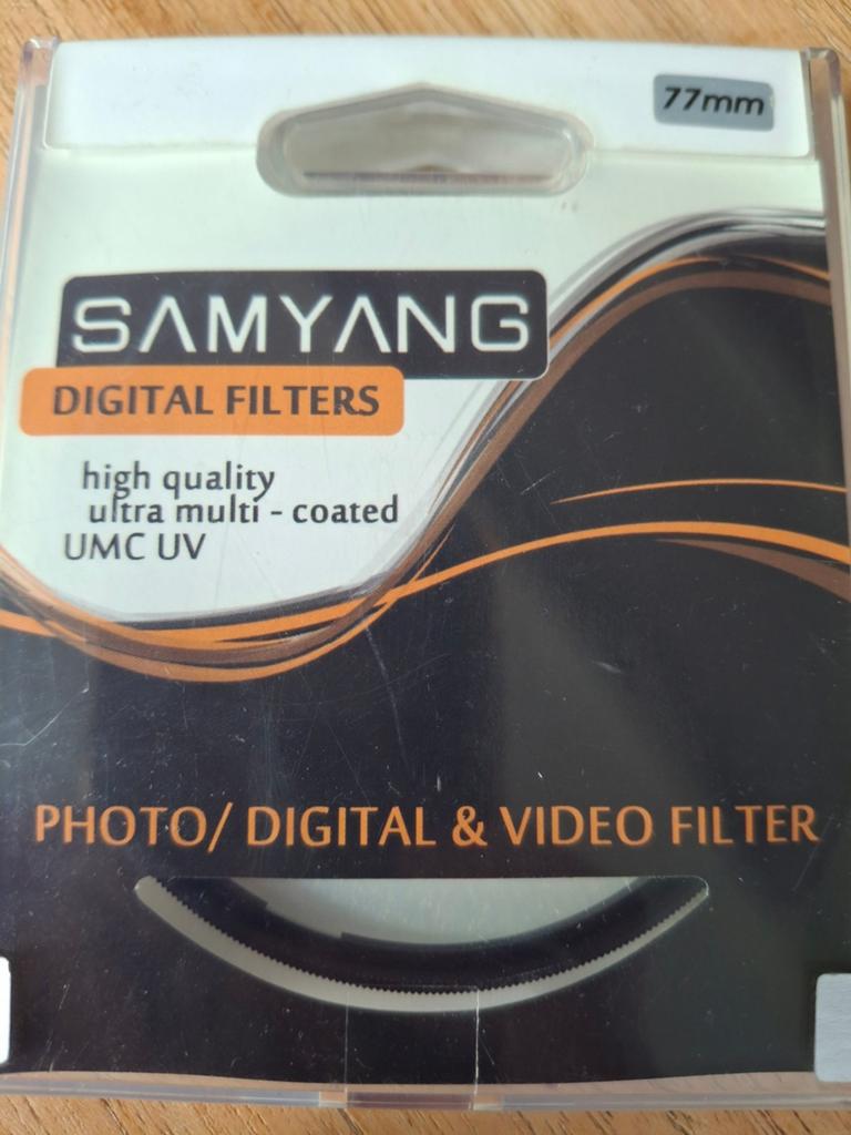 Samyang UVSAM77, Overige merken, UV-filter, Ophalen of Verzenden, Zo goed als nieuw