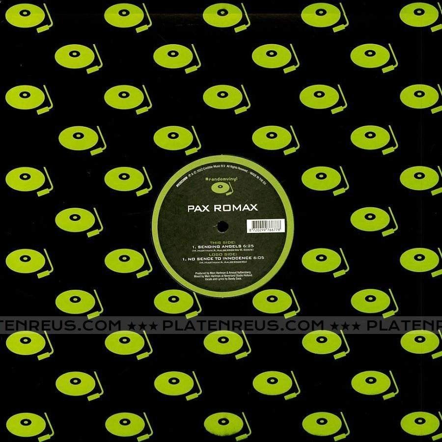 Pax Romax – Sending Angels 12" Maxisingle "Nieuw ", Disco, 12 inch, Nieuw in verpakking, Overige typen