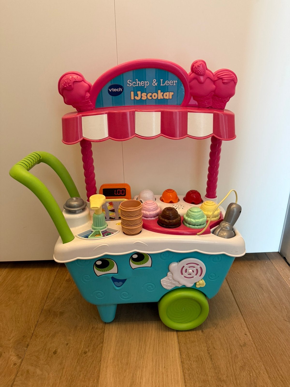 VTech Schep & Leer IJscokar - Interactief Speelgoed, Kinderen en Baby's, Ophalen, Zo goed als nieuw, Jongen of Meisje