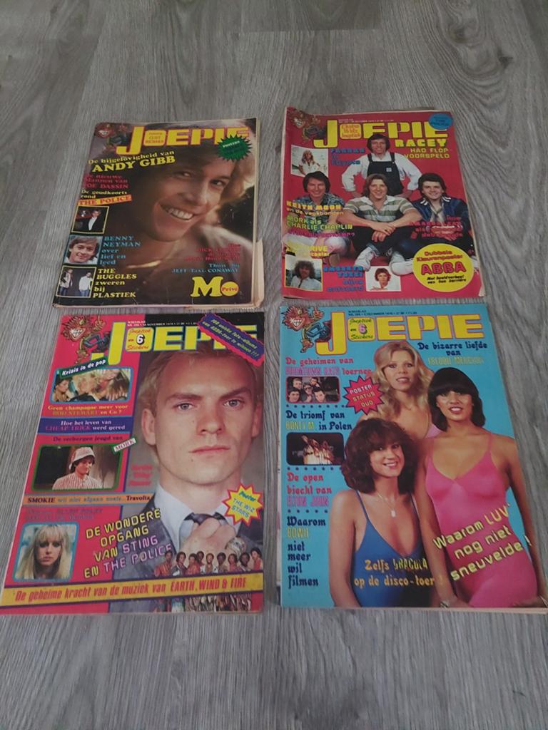 4x JOEPIE  1979, Verzamelen, Tijdschriften, Kranten en Knipsels, Ophalen of Verzenden, 1960 tot 1980, Nederland, Tijdschrift
