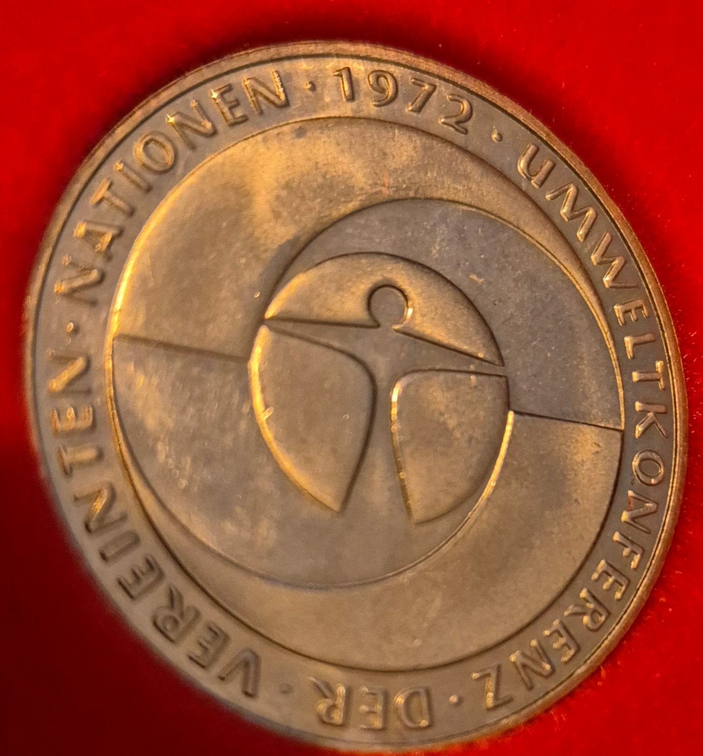 Duitse 5 Mark munt 1972 - Umweltkonferenz, Ophalen of Verzenden, Duitsland, Losse munt