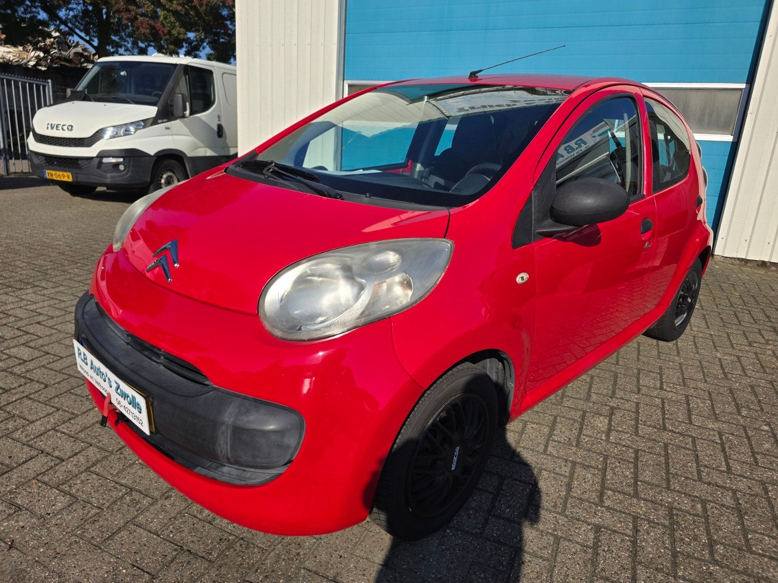 Citroën C1 1.0 5-DRS 2007 Rood, Voorwielaandrijving, Zwart, 4 stoelen, 68 pk