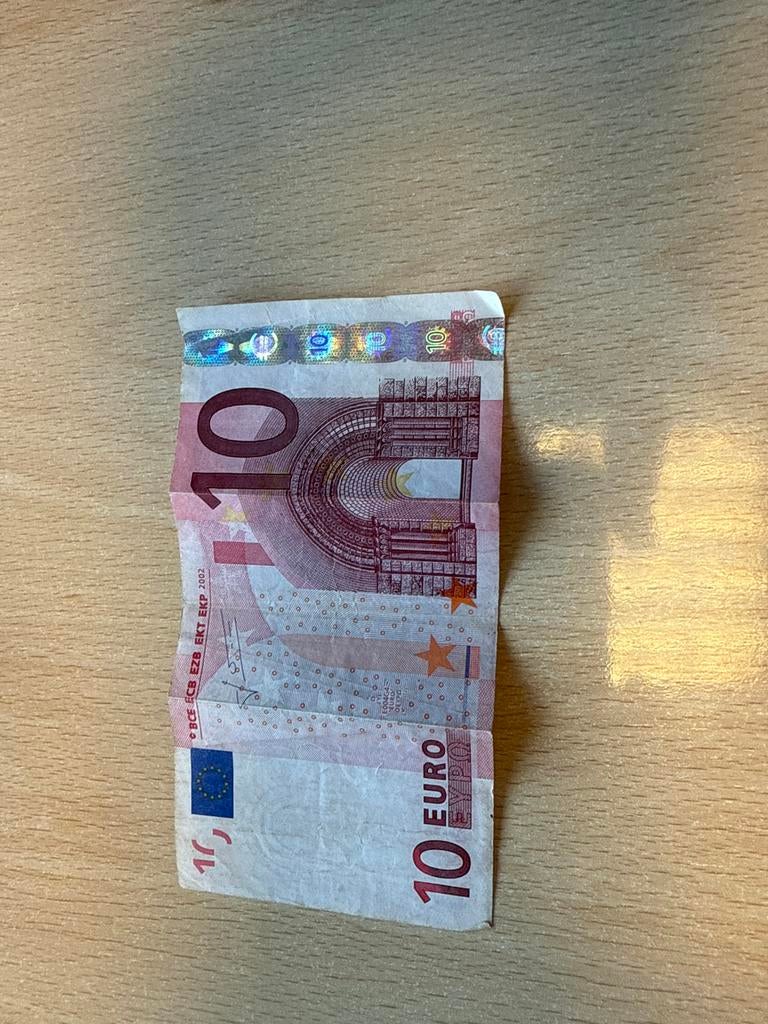 10 euro biljet voor verzamelaars, Postzegels en Munten, Bankbiljetten | Europa | Eurobiljetten, Ophalen of Verzenden, Overige landen