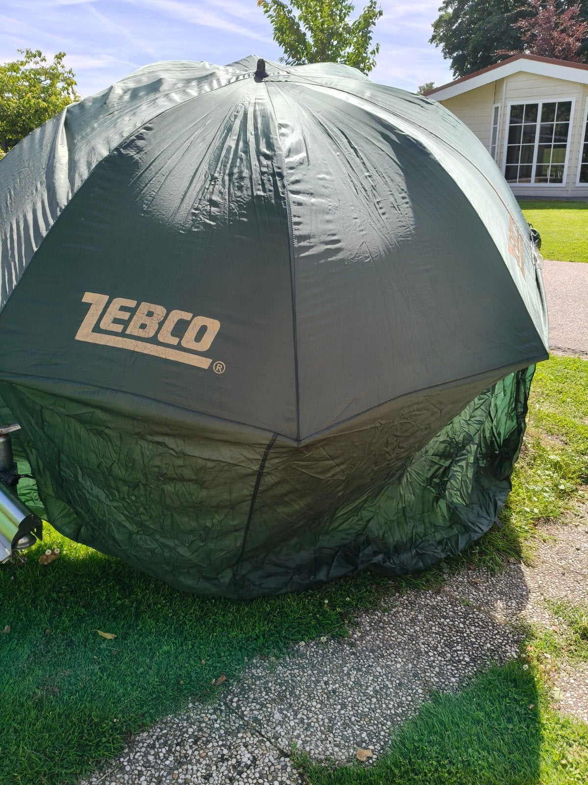 Zebco tentparaplu, Ophalen of Verzenden, Zo goed als nieuw, Overige typen