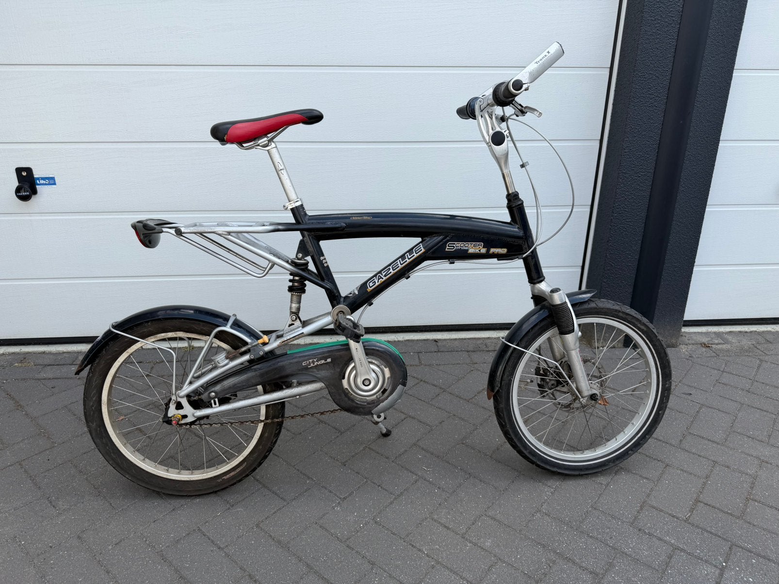 Te koop Mooie Gazelle scooter bike pro volledig geveerd, Ophalen, 20 inch of meer, Gebruikt, Versnellingen