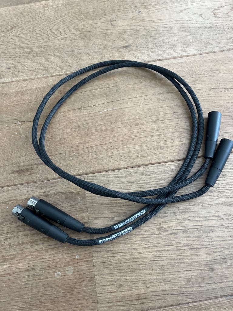Kimber Hero XLR interlinks 1 meter - High-end audiokabels, Audio, Tv en Foto, Audiokabels en Televisiekabels, Ophalen of Verzenden