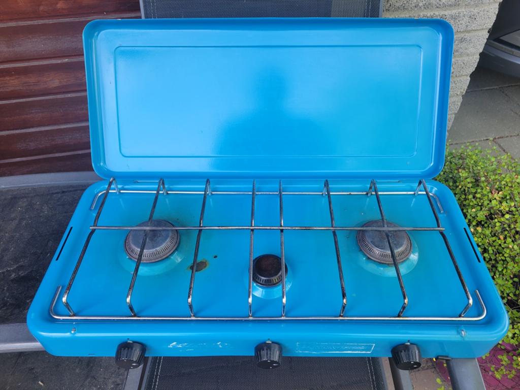 Campingaz Laredo gasstel 3 pitten, Ophalen of Verzenden, Gebruikt