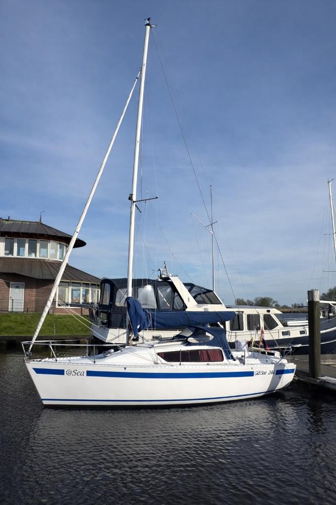 Frisse zeilboot Gib’Sea 242 '92 Yamaha 8pk High Thrust 2007, 8 pk, Overige merken, Gebruikt, Tourjacht of cruiser