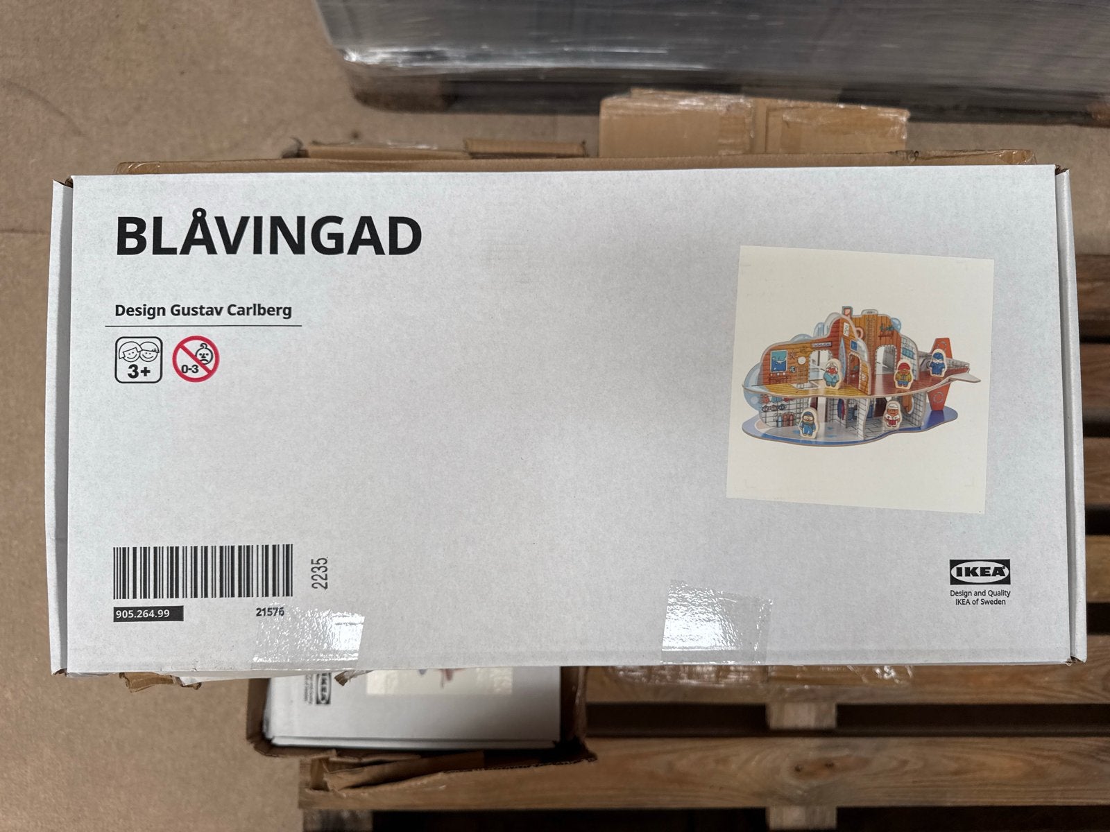 IKEA BLÅVINGAD Onderzeeër Speelgoed, Ophalen, Nieuw, Jongen of Meisje