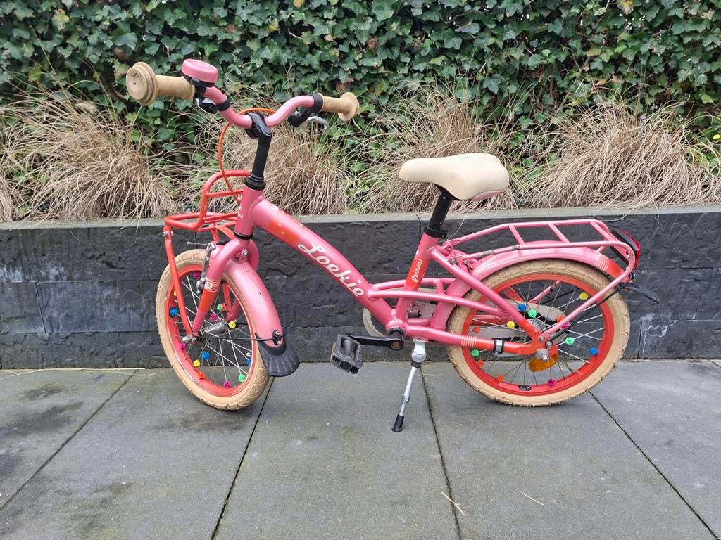 Loekie kinderfiets 16 inch, Fietsen en Brommers, Fietsen | Meisjes, Ophalen, Gebruikt, 16 inch