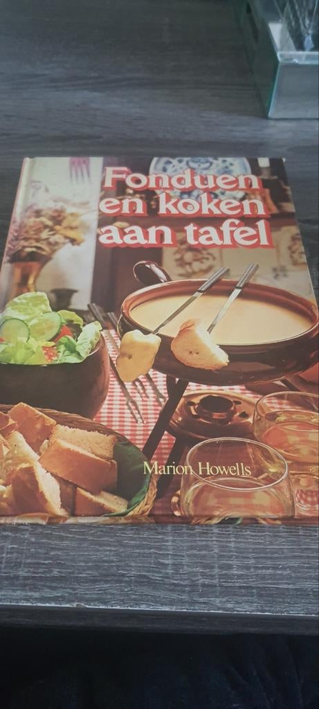 Fondue en koken aan tafel - Marion Howells, Boeken, Kookboeken, Gelezen, Ophalen of Verzenden, Hoofdgerechten, Marion Howells
