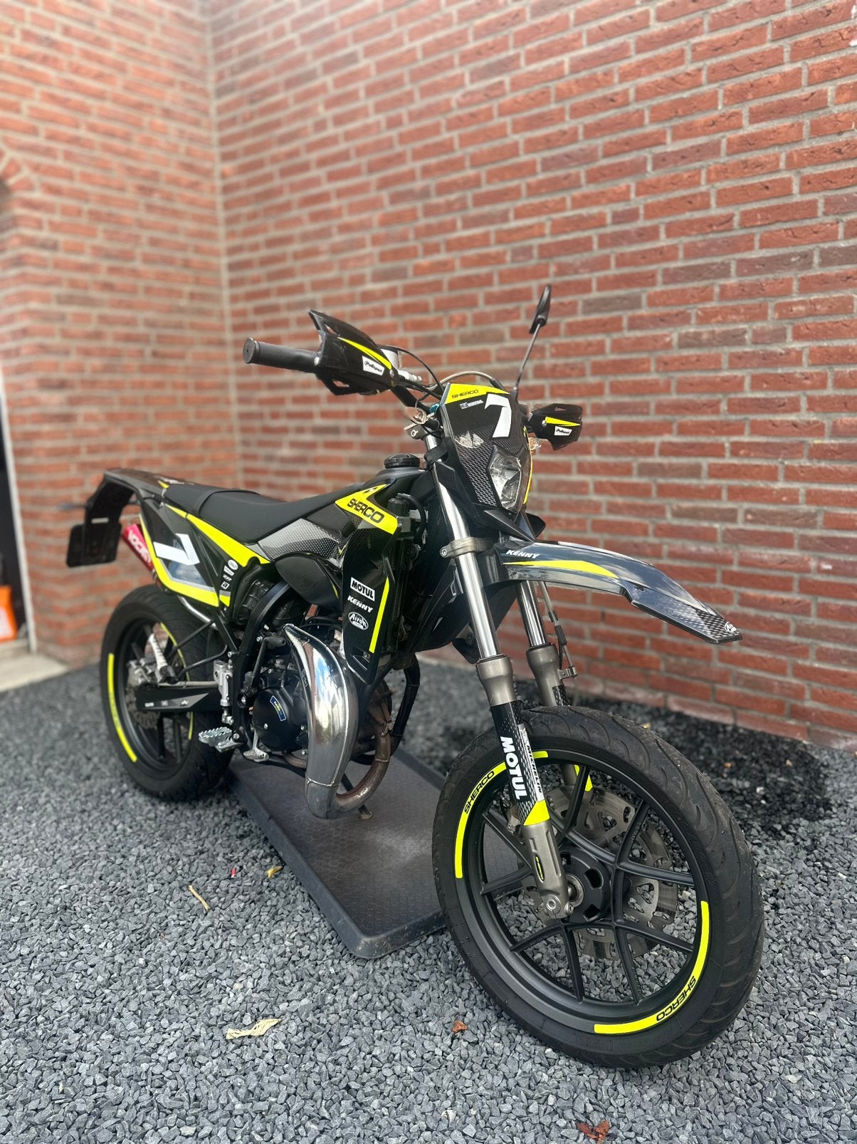 Sherco SM-50 2021, 6 versnellingen, Gebruikt, 50 cc, Ophalen