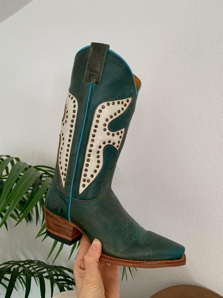 Frye cowboylaarzen 36 western boots bohemian laarzen, Hoge laarzen, -, -, Nieuw