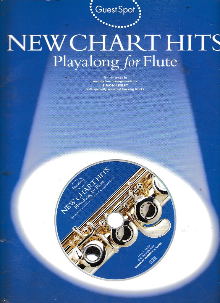 New Chart hits for Flute met Cd ( 9966 ), Gebruikt, Dwarsfluit of Piccolo, Ophalen of Verzenden, Blues