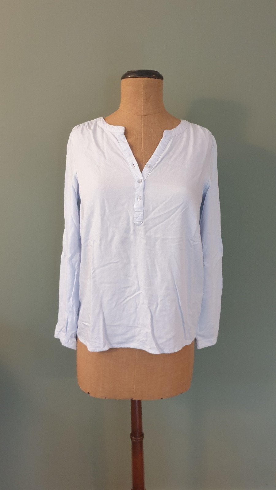 Blouse lichtblauw Soyaconcept maat M, Ophalen of Verzenden, Zo goed als nieuw, Blauw