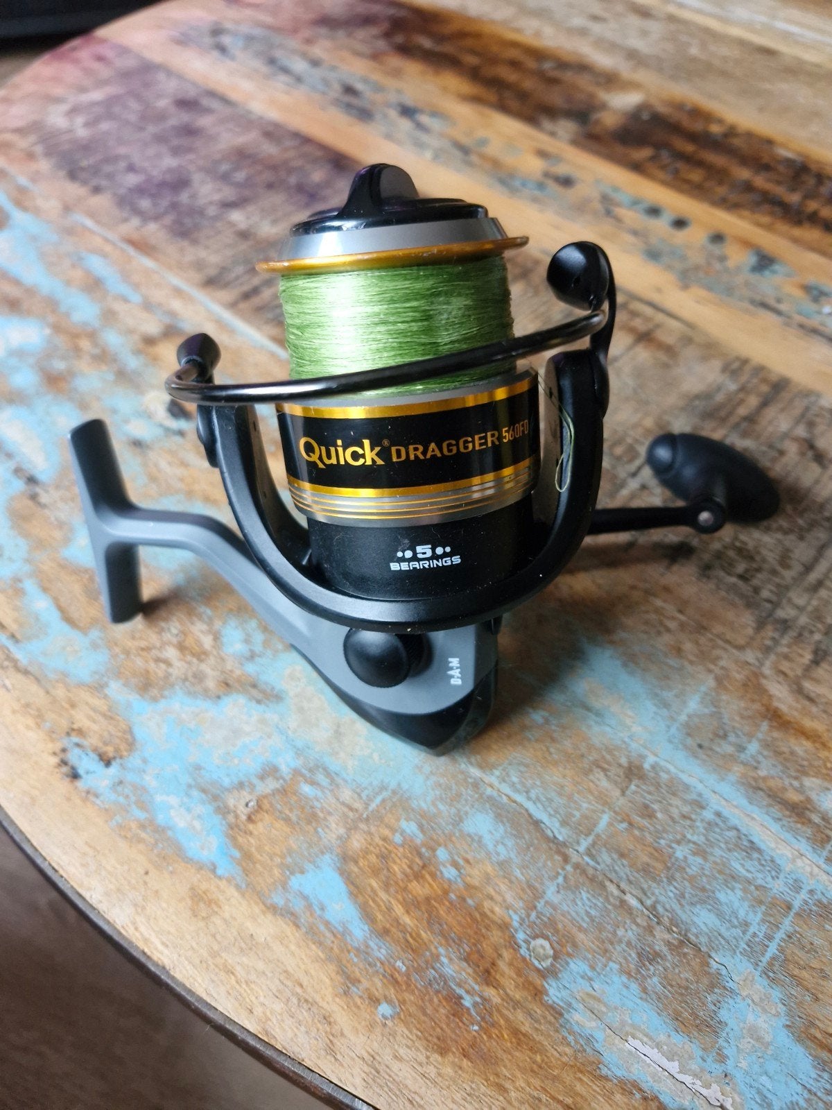 DAM Quick Dragger 50FD Molen - Zo goed als nieuw, Watersport en Boten, Ophalen, Zo goed als nieuw, Molen