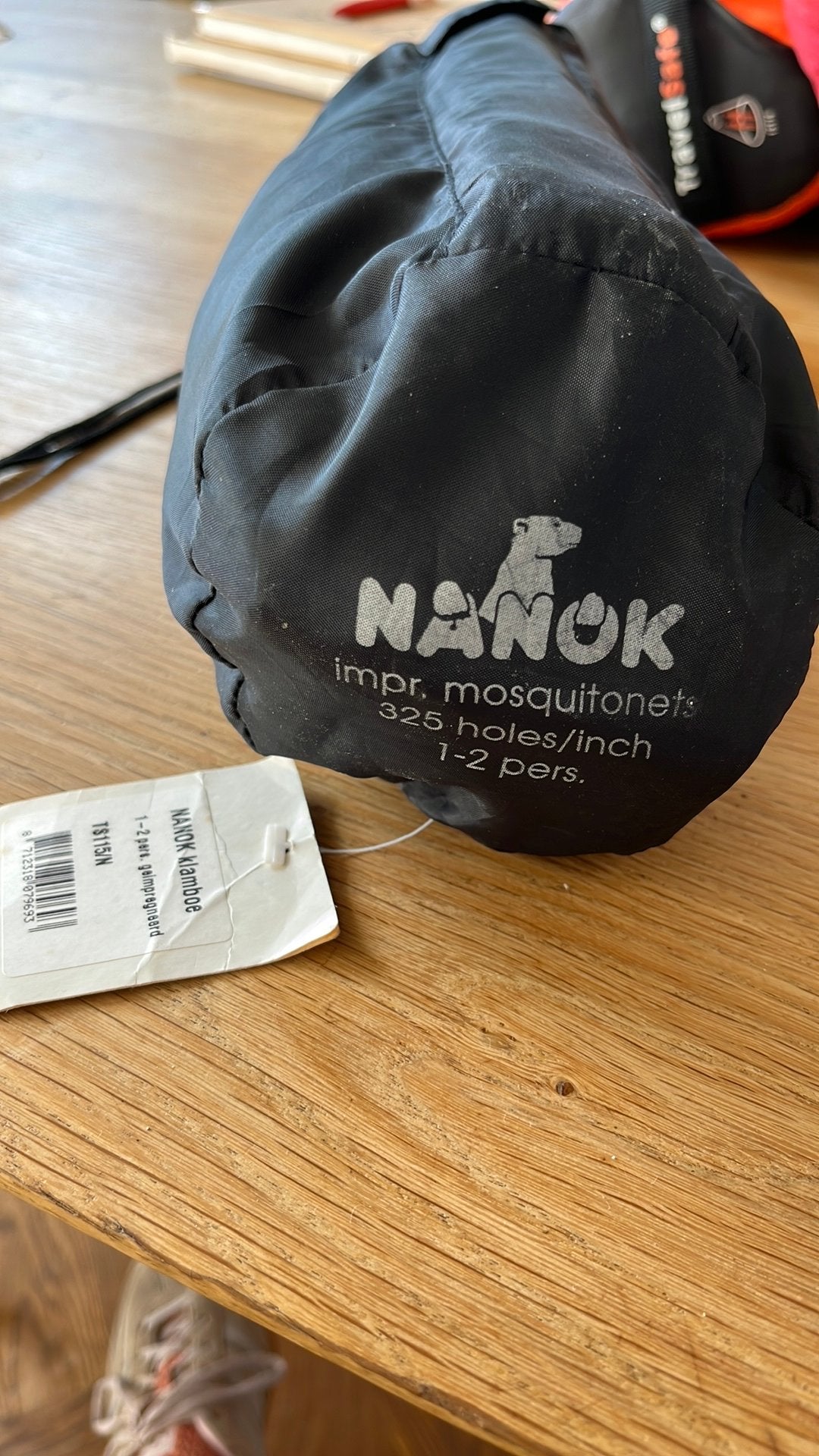 Nanok geïmpregneerde klamboe reis 1-2 p tropenproof, Ophalen of Verzenden, Zo goed als nieuw