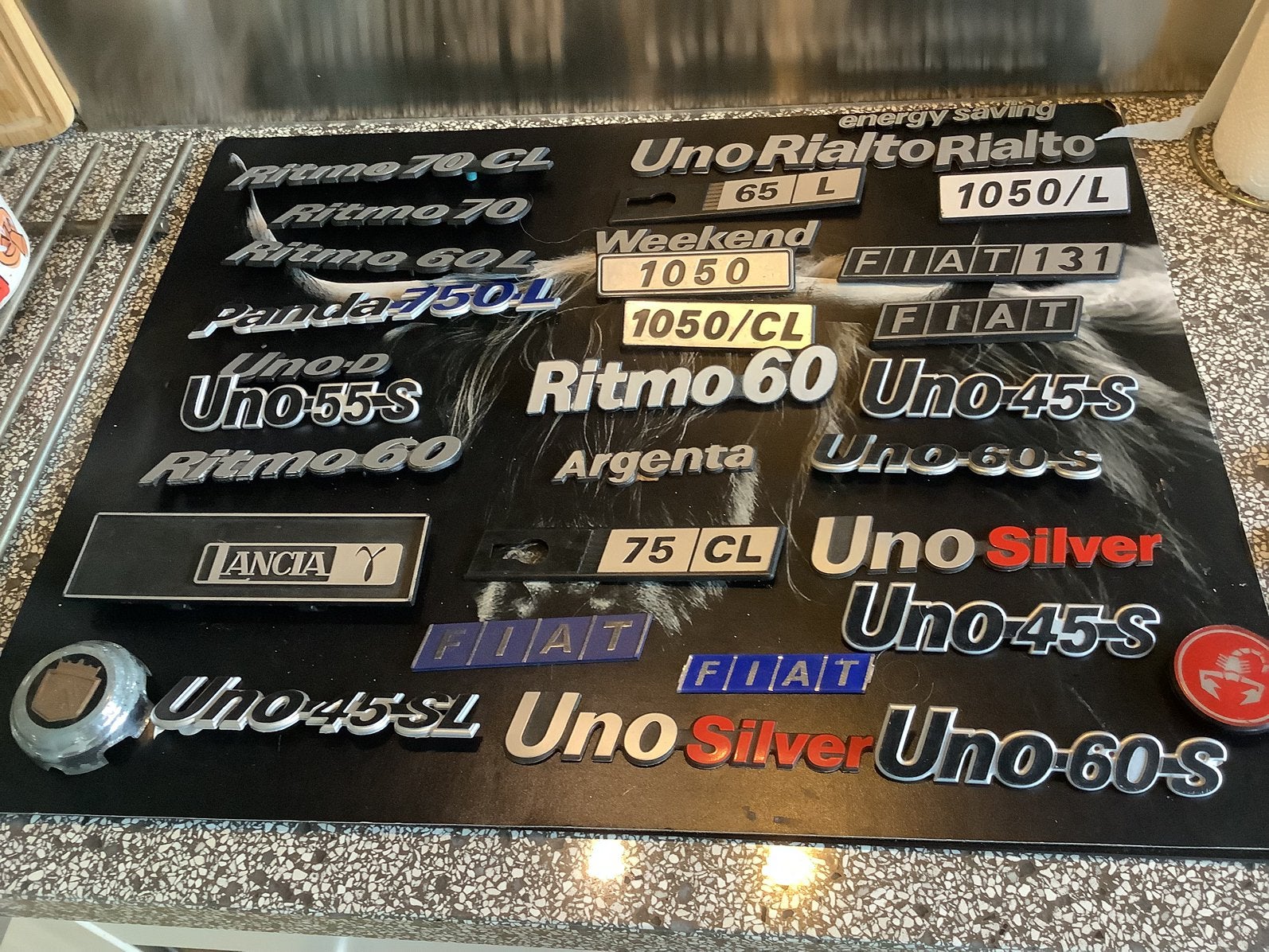 Embleem, Ophalen of Verzenden, Gebruikt, Fiat