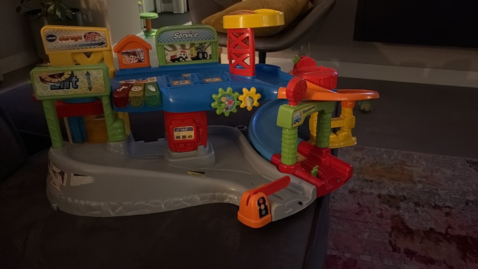 Toet toet garage, Kinderen en Baby's, Speelgoed | Vtech, Ophalen, Gebruikt, 2 tot 4 jaar