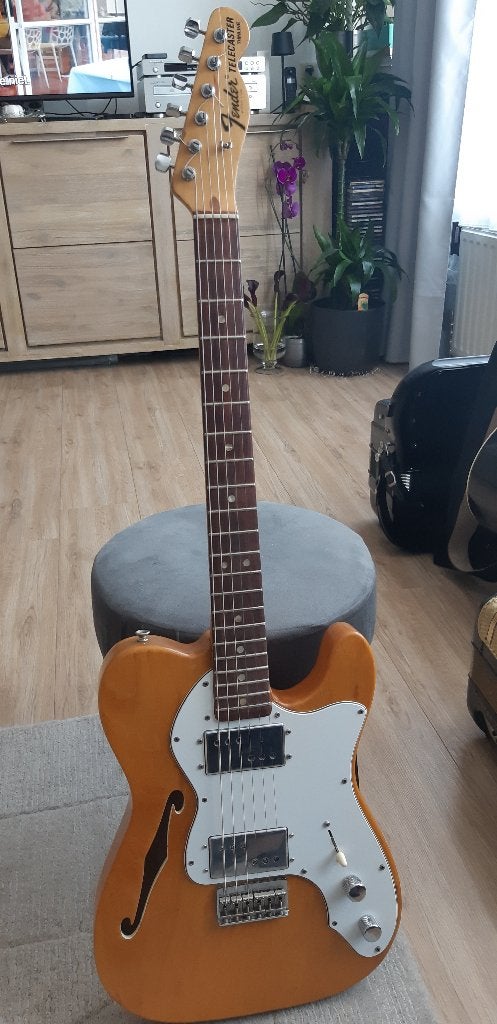 Fender Telecaster Thinline 1974, Ophalen of Verzenden, Gebruikt, Solid body, Fender