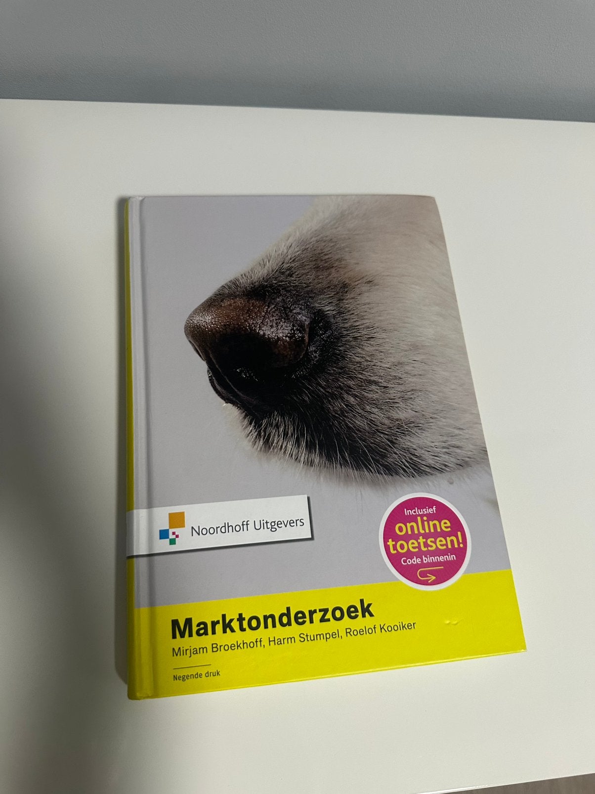 Marktonderzoek - HBO Boek, Ophalen of Verzenden, Zo goed als nieuw, Economie en Marketing