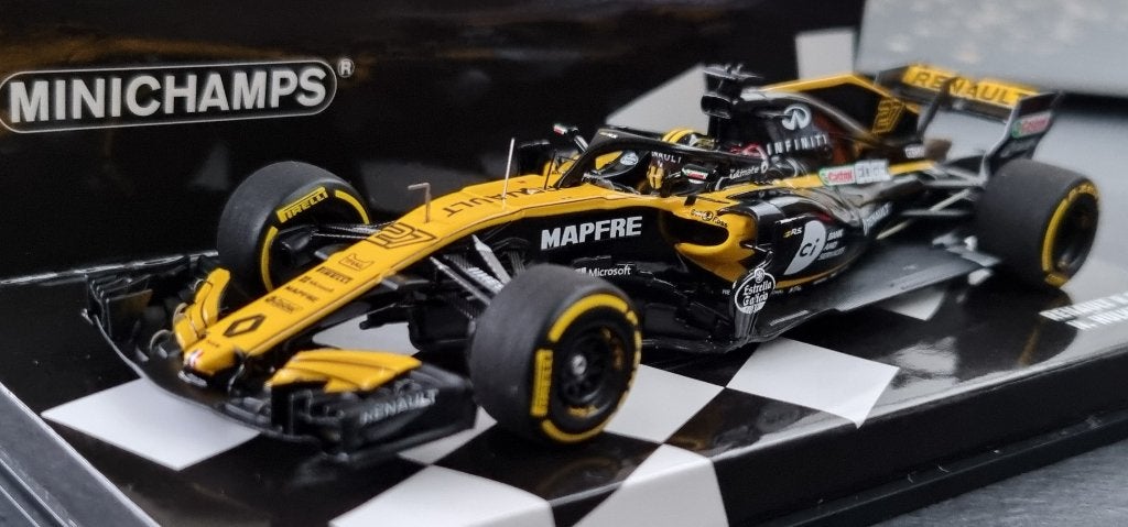 Minichamps Renault R.S.18 2018 #27 Nico Hülkenberg 1:43, Ophalen of Verzenden, Nieuw, Auto, MiniChamps