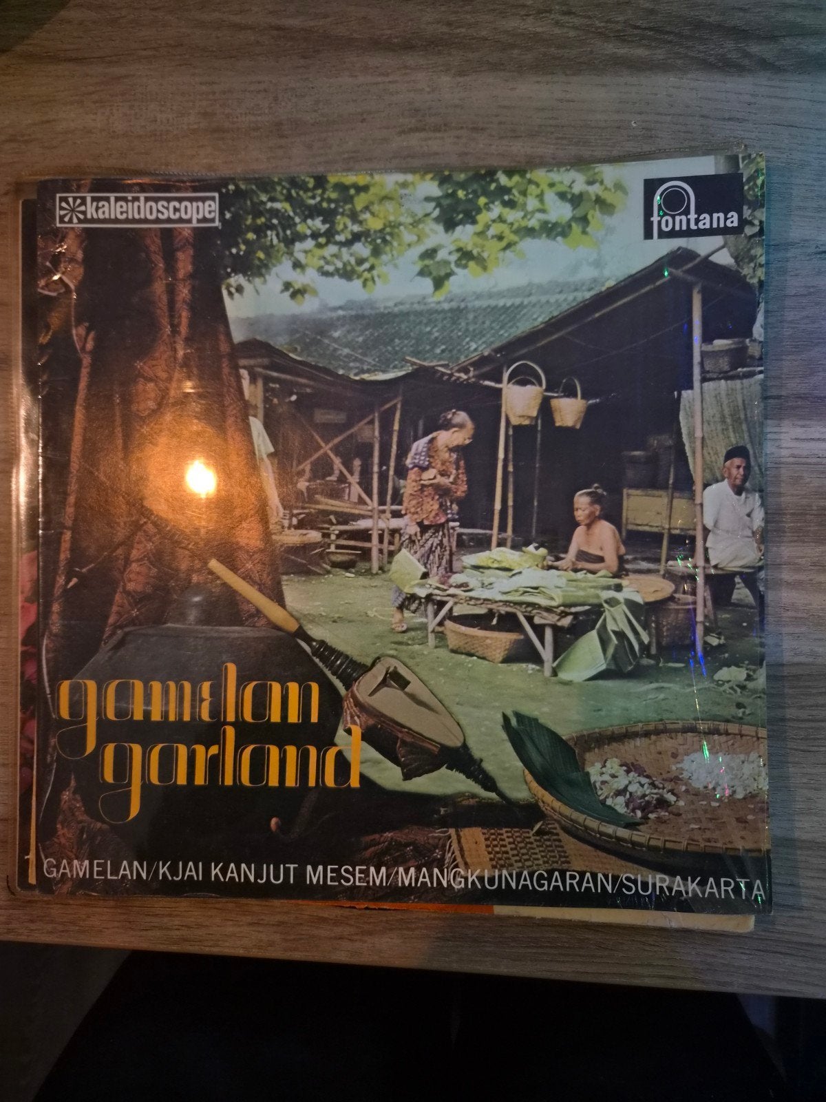 Gamelan Garland LP - Traditionele Indonesische Muziek, LP, Gebruikt, Traditioneel en Volksmuziek, Ophalen of Verzenden