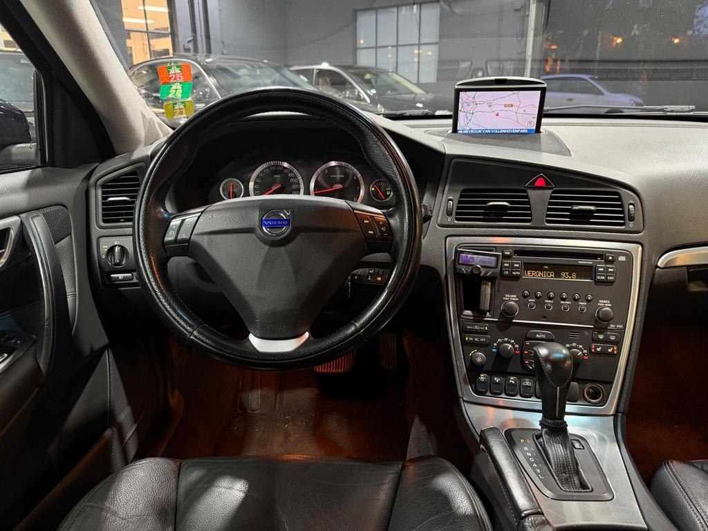Volvo V70 2.0T Edition Sport AUT|7 Persoon|MEMORY|LEDER|STOE, Gebruikt, Zwart, 1984 cc, Blauw