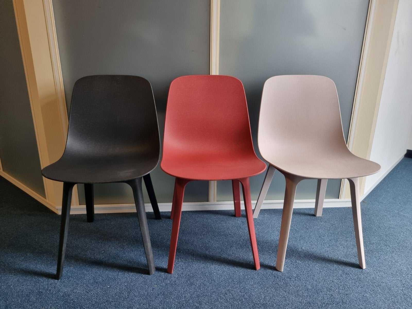 IKEA ODGER eetkamerstoelen, Huis en Inrichting, Stoelen, Hout, Overige kleuren, Ophalen of Verzenden, Zo goed als nieuw