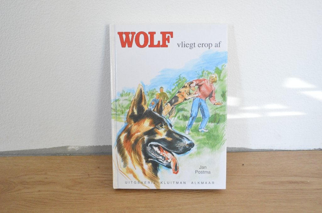 Wolf vliegt erop af - van Jan Postma - in hele goede staat., Boeken, Ophalen of Verzenden, Zo goed als nieuw, Jan Postma, Fictie