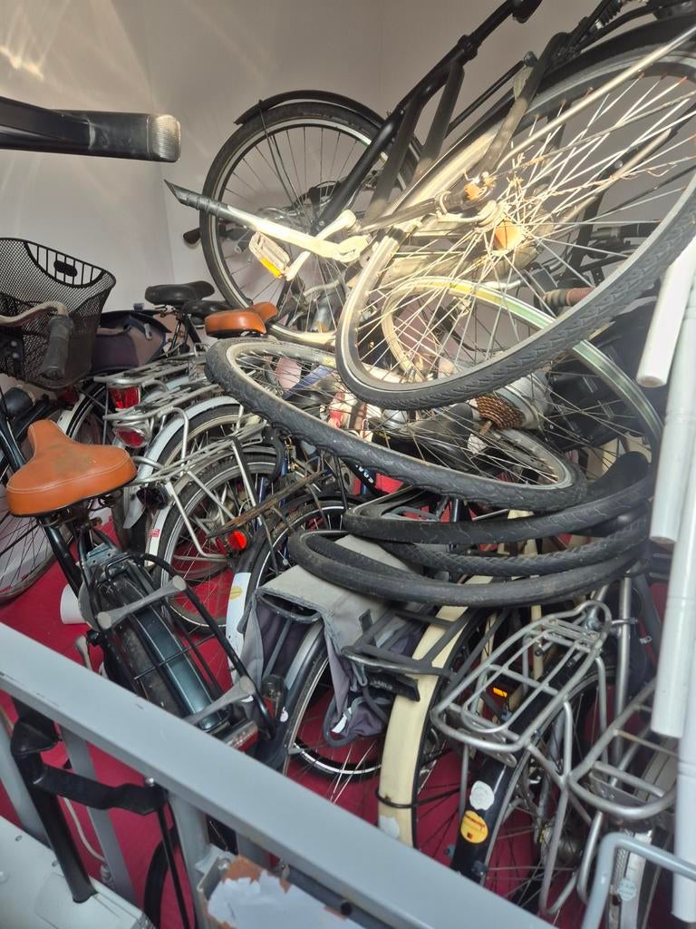 Partij sloopfietsen - Ideaal voor onderdelen of project, Ophalen of Verzenden, Gebruikt