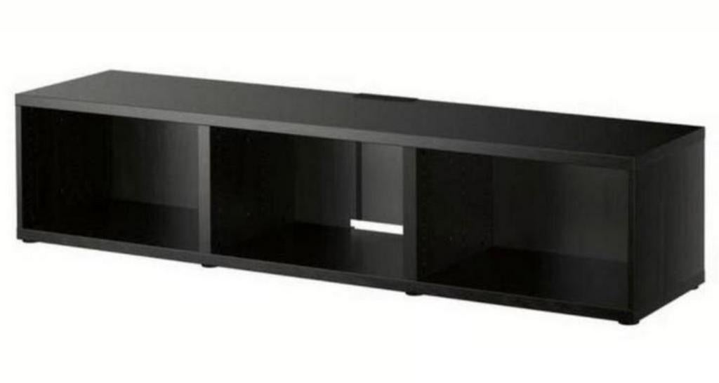 Besta basiselement tv meubel 180x40x38 cm, Ophalen, Overige materialen, Gebruikt, 100 tot 150 cm
