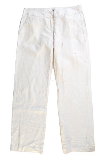 IKKS broek, pantalon, linnen broek, offwhite, Mt. L, IKKS, Wit, Maat 42/44 (L), Ophalen of Verzenden