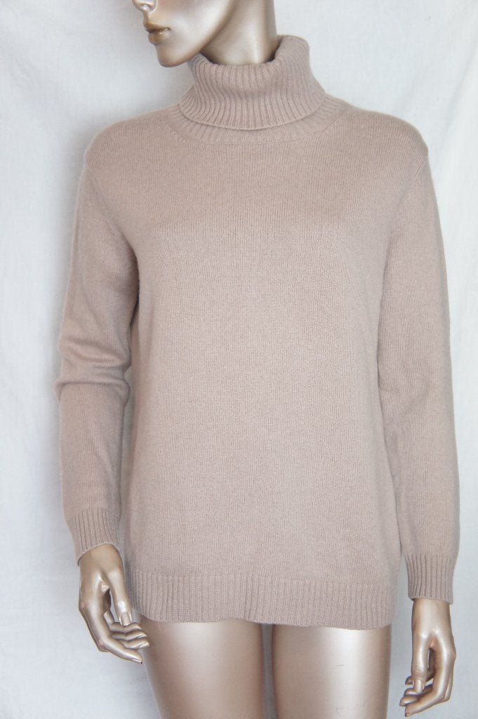 LAURA DI SAPRI trui maat 40/42  100% CASHMERE, Ophalen of Verzenden, Zo goed als nieuw, Maat 38/40 (M), Beige