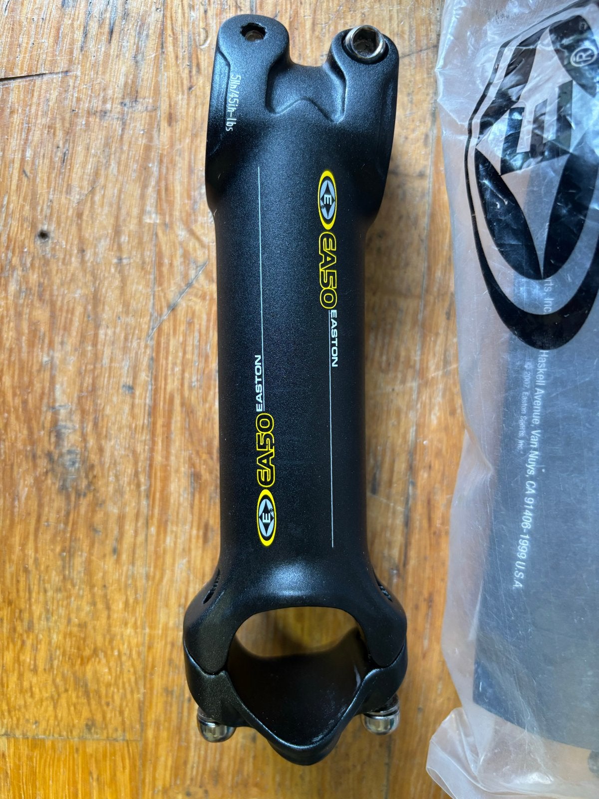 Easton EA50 Stuurpen - 120mm/6, Stuur, Ophalen of Verzenden, Zo goed als nieuw, Aluminium
