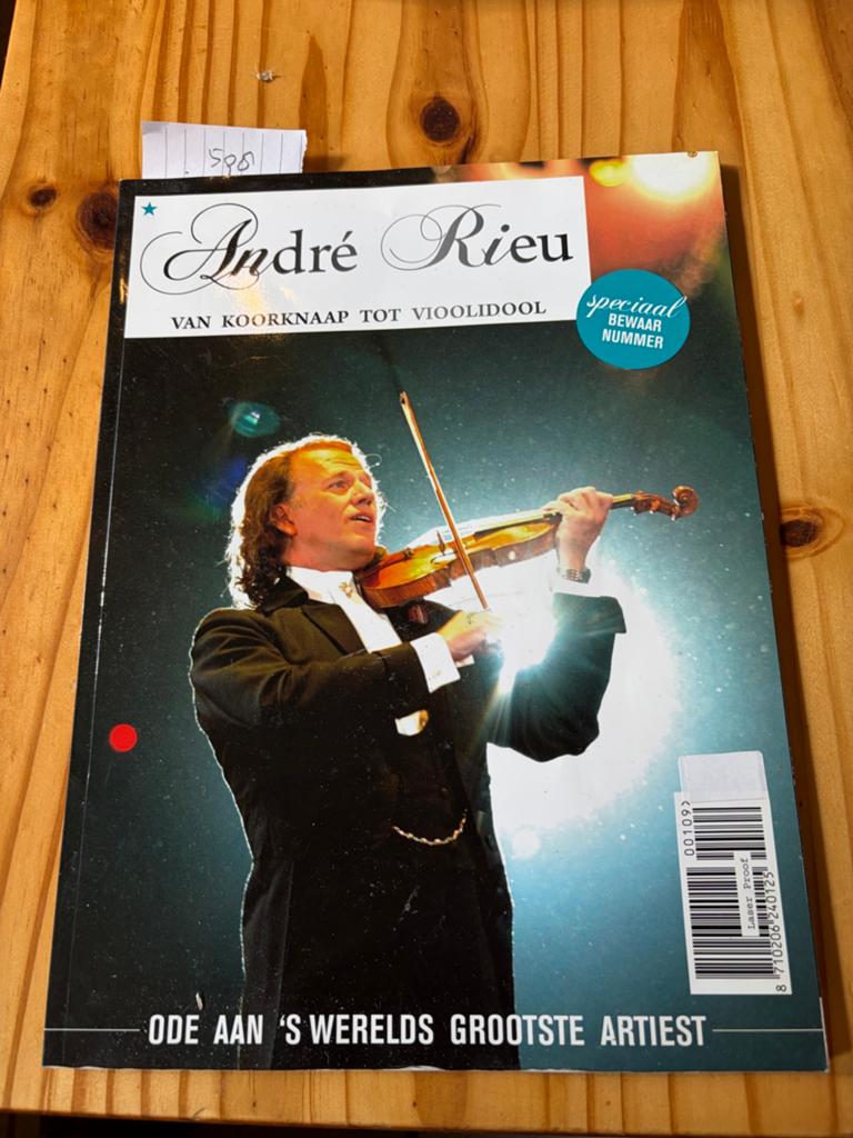 Andre rieu 60 jaar speciaal bewaar nummer, Verzamelen, Ophalen of Verzenden, Zo goed als nieuw, Boek, Tijdschrift of Artikel