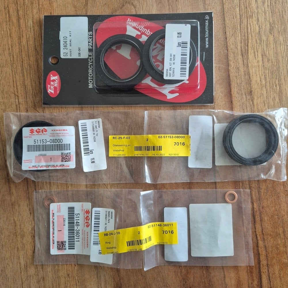 Suzuki GSX-F Katana Voorvork Revisieset, Ophalen of Verzenden, Nieuw