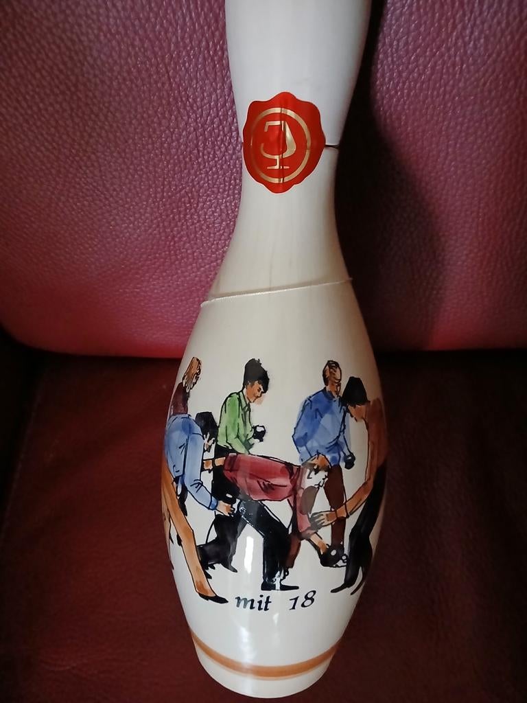 Decoratieve Kegel Fles Jacobi Alter Weinbrand 1880, Verzamelen, Ophalen of Verzenden, Nieuw